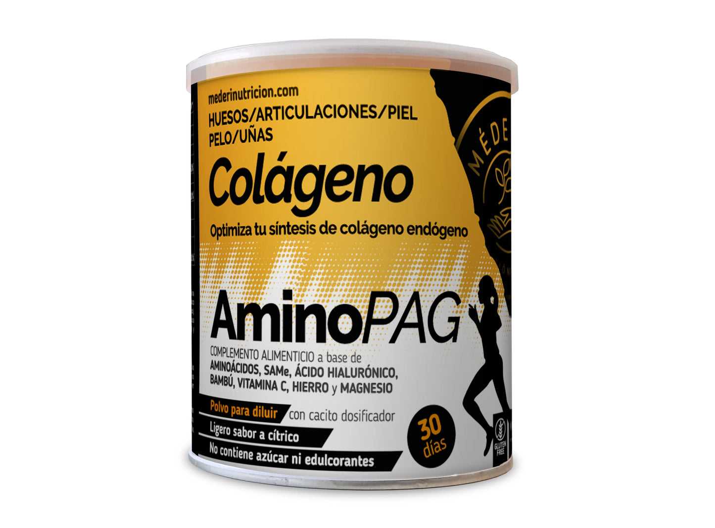 MEDERI nutricion integrativa Amino PAG 360gr, Estándar, Único, 360