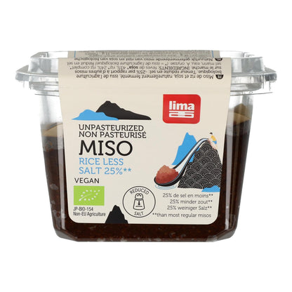 Lima Miso, Soja Y Arroz 25 Reducido Sal (No Pasteuriza 300Gr Lima 400 g