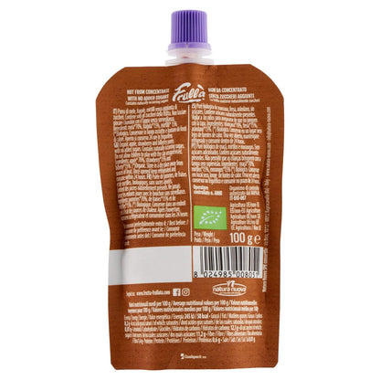 Natura Nuova Puré de manzana, arándanos y fresa doypack bio - Frullà - 100g