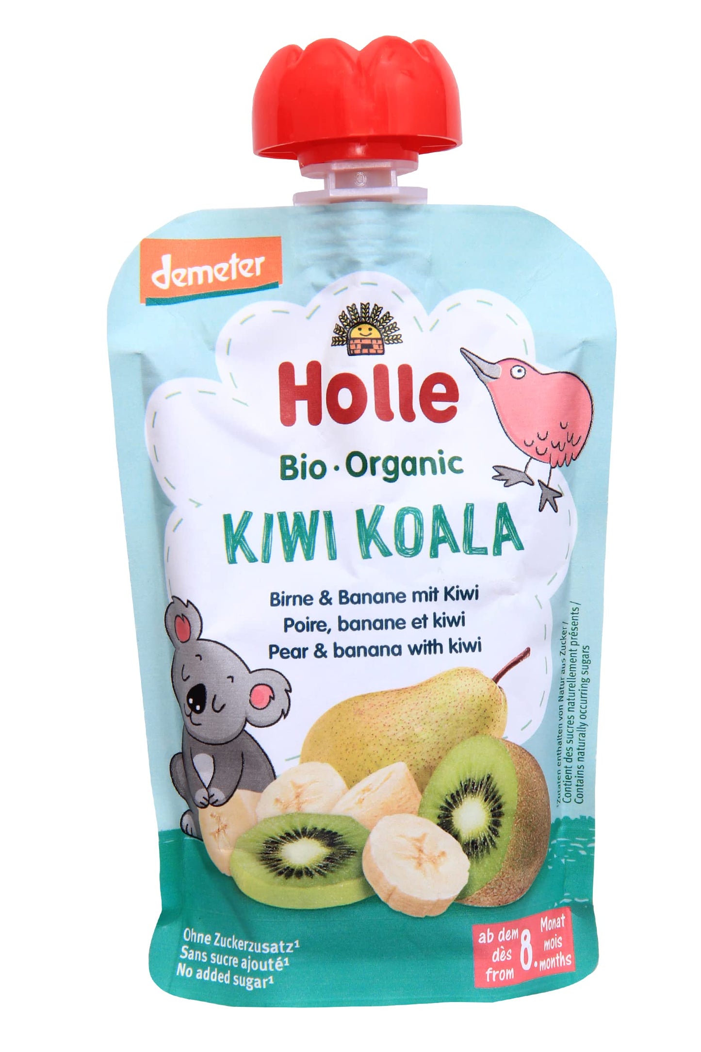 Holle Smoothie Kiwi Koala Dem 100 g (+8 Meses)