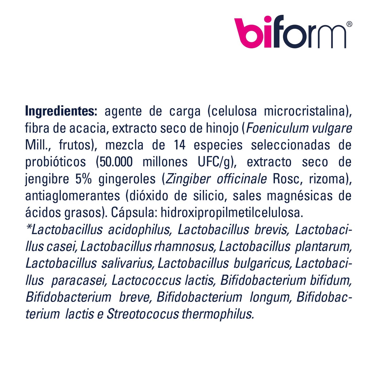 Dielisa Biform Vientre Plano Expert, Complemento Alimenticio, 48 cápsulas