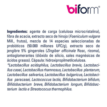 Dielisa Biform Vientre Plano Expert, Complemento Alimenticio, 48 cápsulas