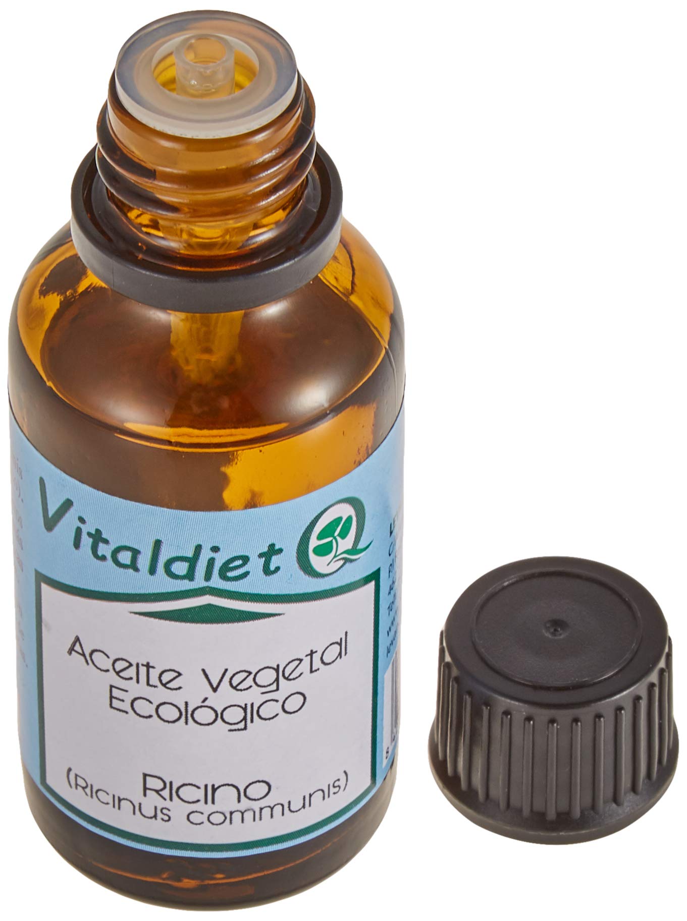 Vitaldiet, ACEITE DE RICINO BIO- 30 ml (cejas y pestañas, vegano), 30 mililitro, 1