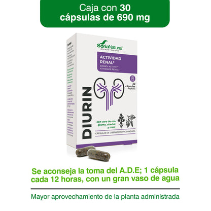 Diurin 10-C XXI Liberación prolongada - 30 cápsulas
