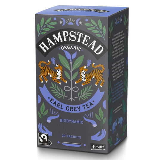 Hampstead Tea London Organic Divine Earl Grey Té negro orgánico Divine Earl Grey - 1 x 20 Sachets