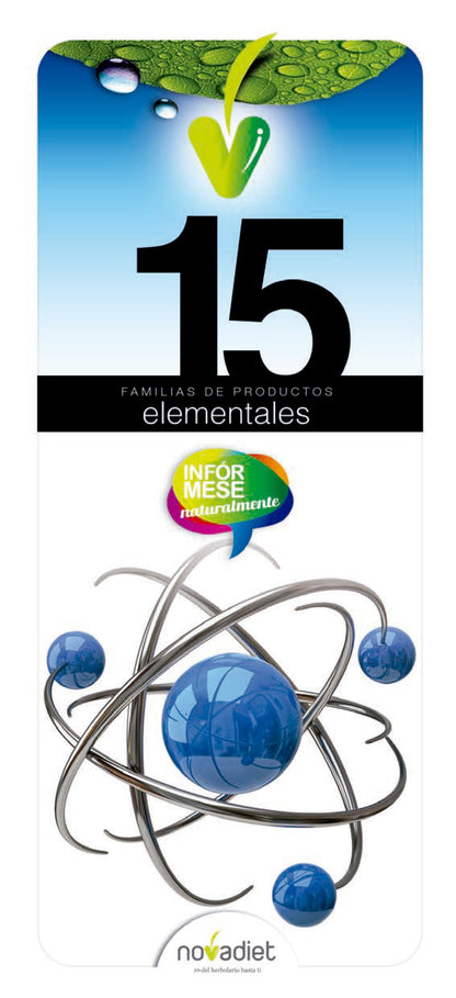 Novadiet - ELEMENTALES VITAMINA C con Vitamina C - Para Reforzar el Sistema Inmune, Proteger las Células y Promover la Salud - Antioxidante Natural - Apoya la Formación de Colágeno - 30 Comprimidos