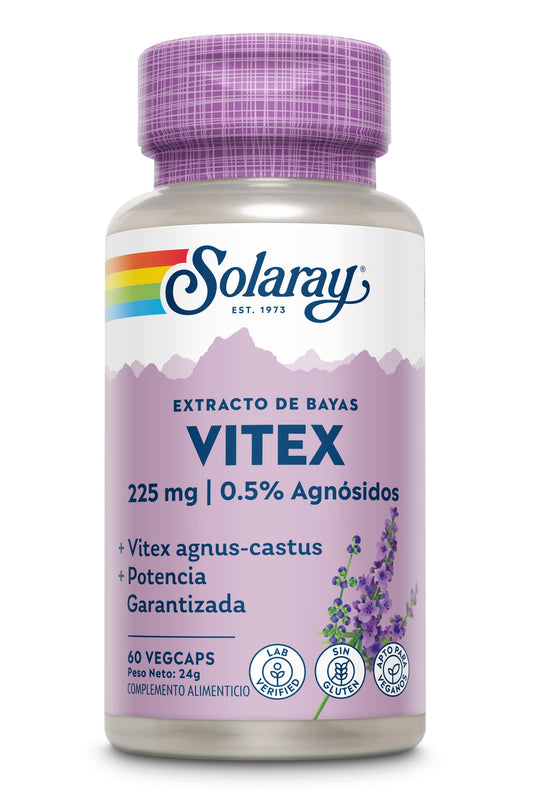 Solaray Vitex - 60 Cápsulas