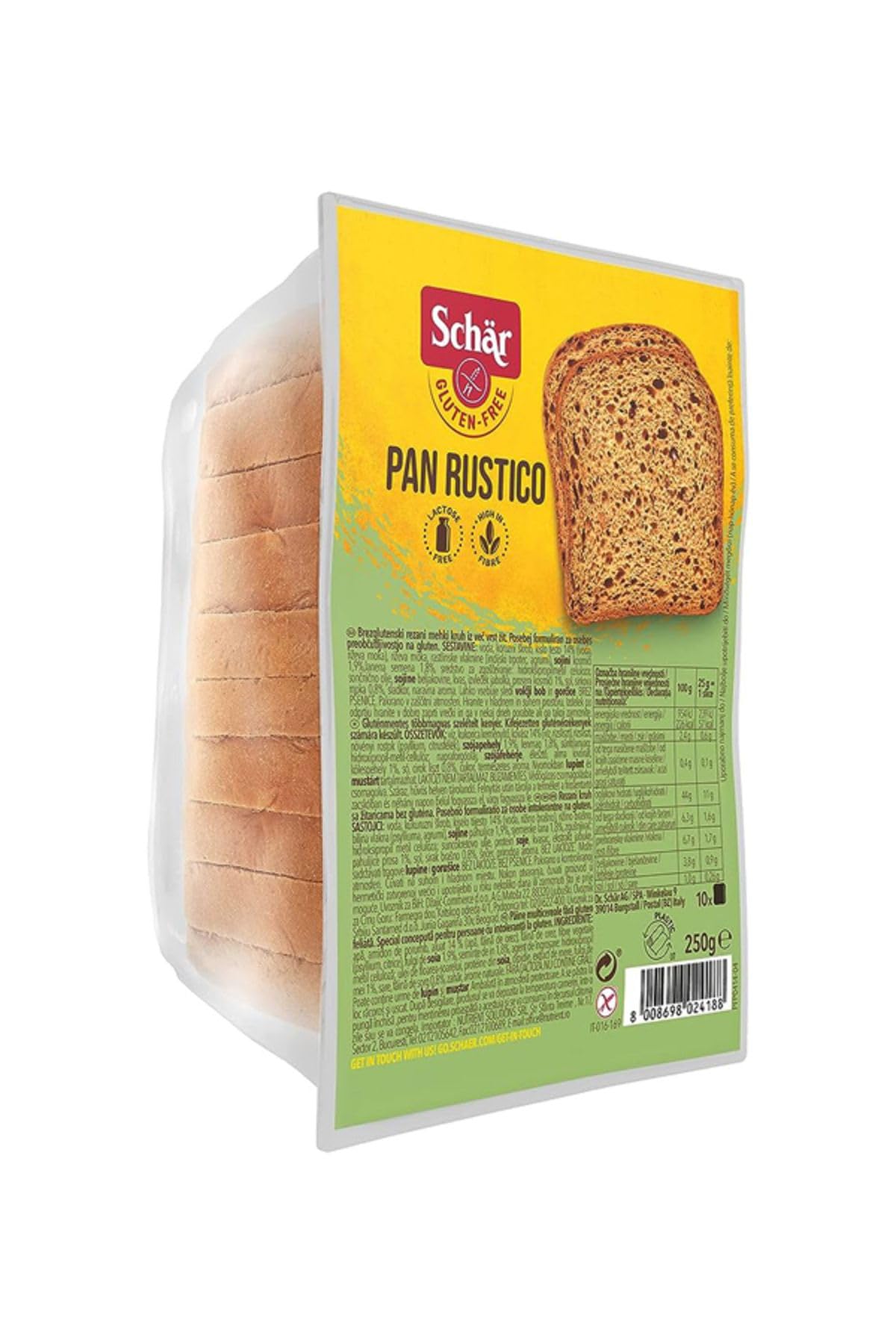 Dr. Schar Pan Rustico 250G Dr Schar Esp 250 g