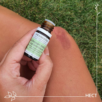 PRANAROM - Siempreviva ORGÁNICA - Aceite esencial quimiotipado - Cuidado de la piel y la tristeza - 100% puro y natural - HECT - 5ml