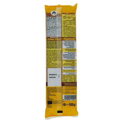 ALCE NERO SpA SPAGUETTIS INTEGRALES 500 gr, No aplicable, 6