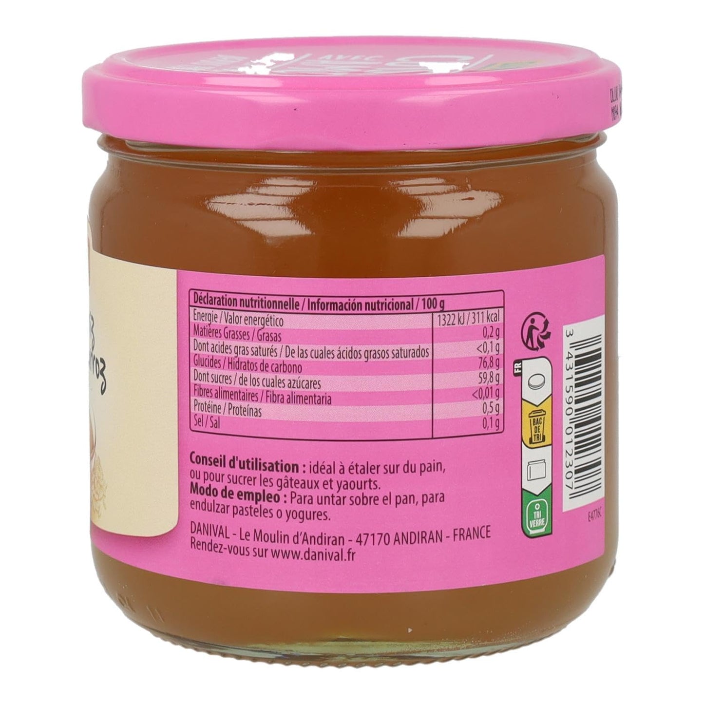 Danival Melaza de Arroz 660 g