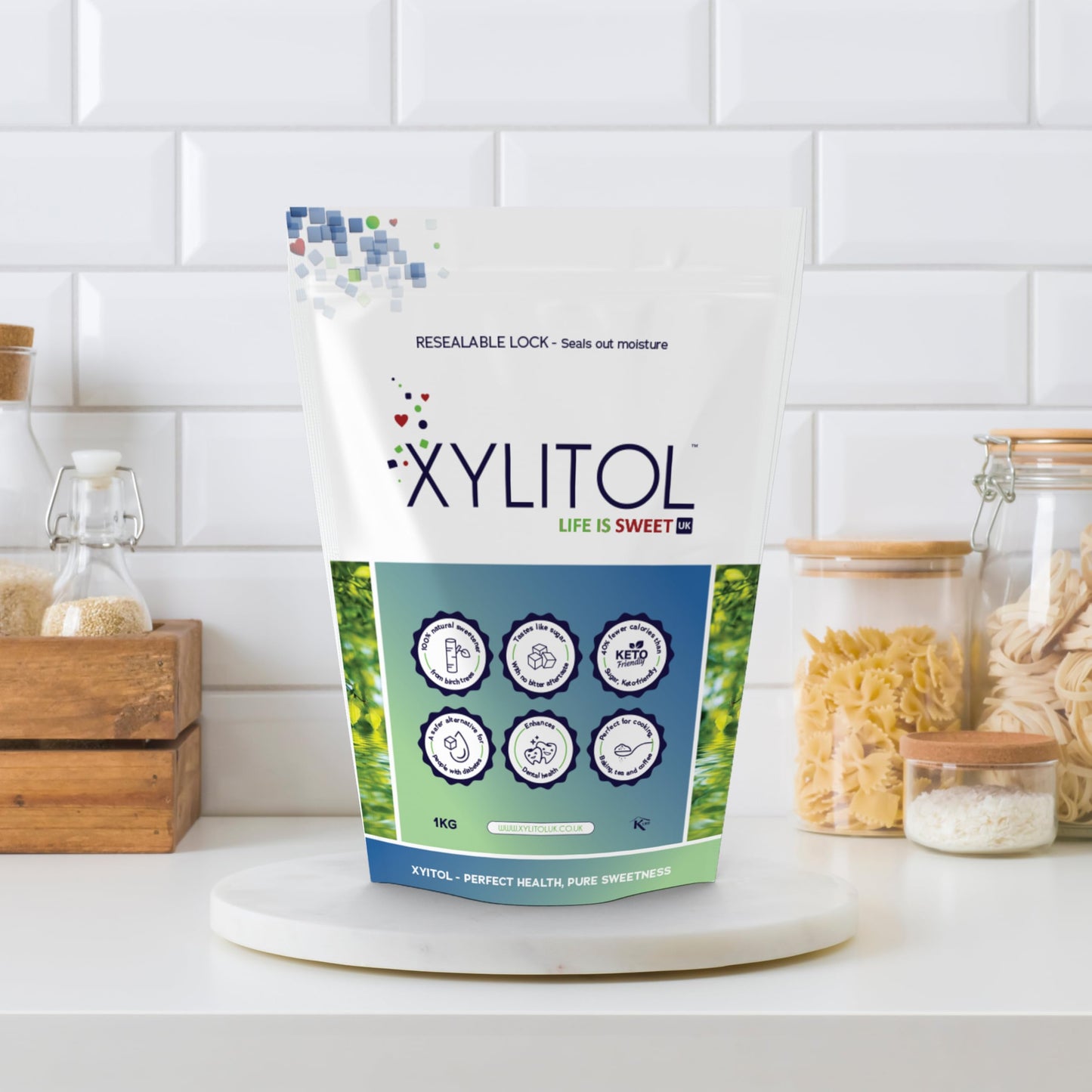 Xylitol Natural Sweetener 1Kg