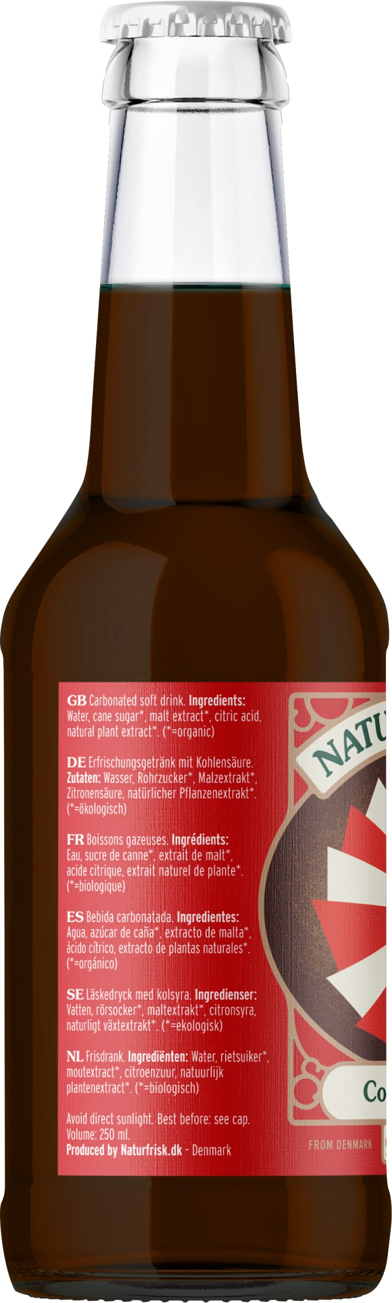 Refresco Cola Classic Naturfrisk 250 ml