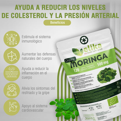 Elikafood Moringa 500 Mg 90 Comp Bote De 90 Comprimidos - 300 g