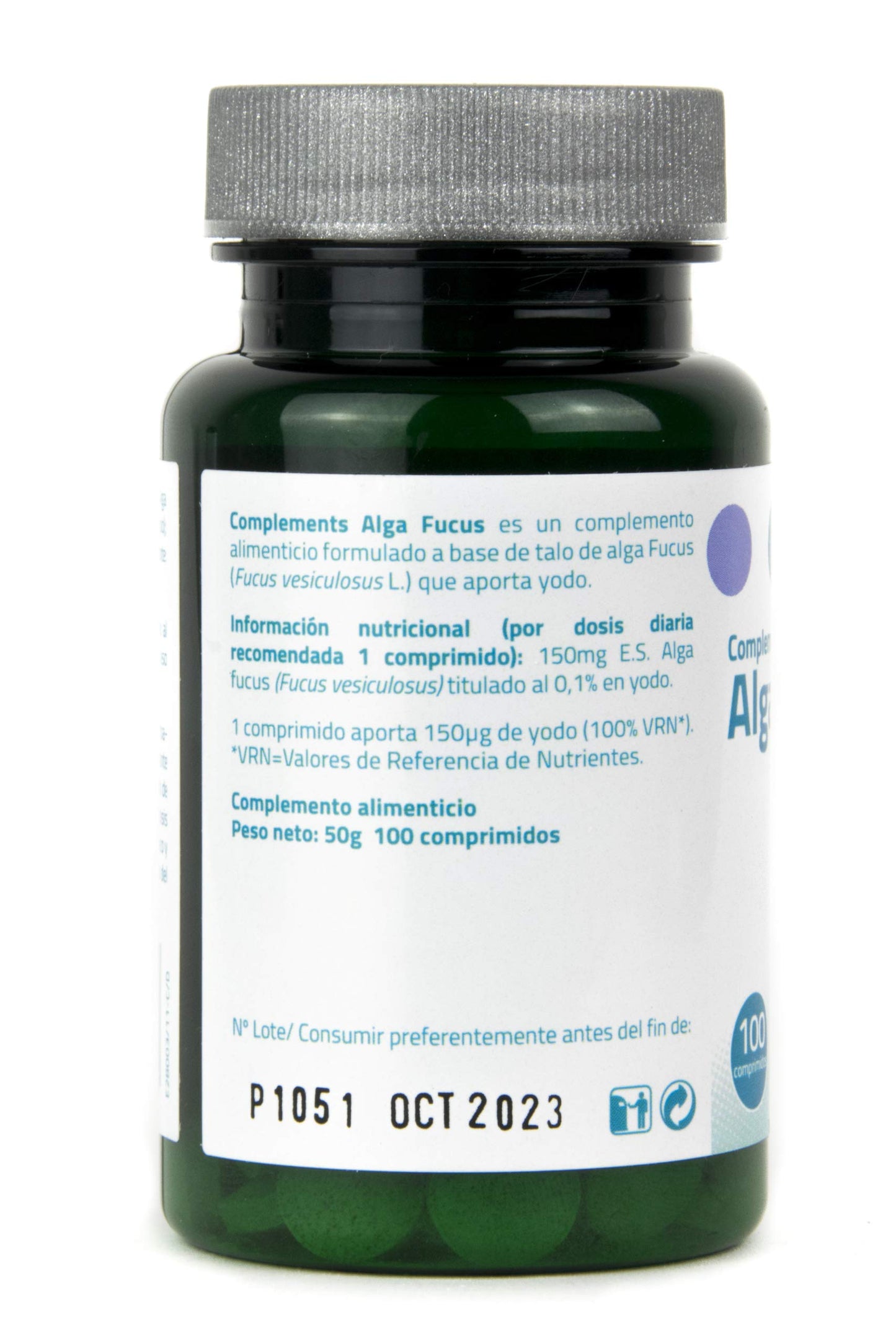 Sakai Laboratorios Yodo ALGA FUCUS 500 mg 100 Comp