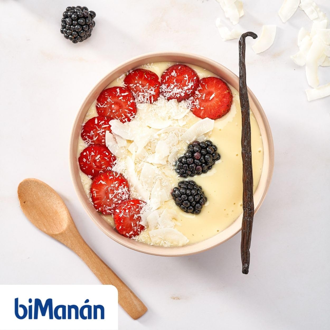 biManán - Natillas de Chocolate, Crema Sustitutiva de Comidas para Adelgazar, Bajas en Calorías, Ayudan a Perder y Controlar el Peso