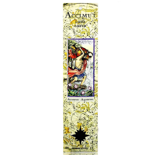 INCIENSO STICK ACCIMUT ACUARIO LOTO