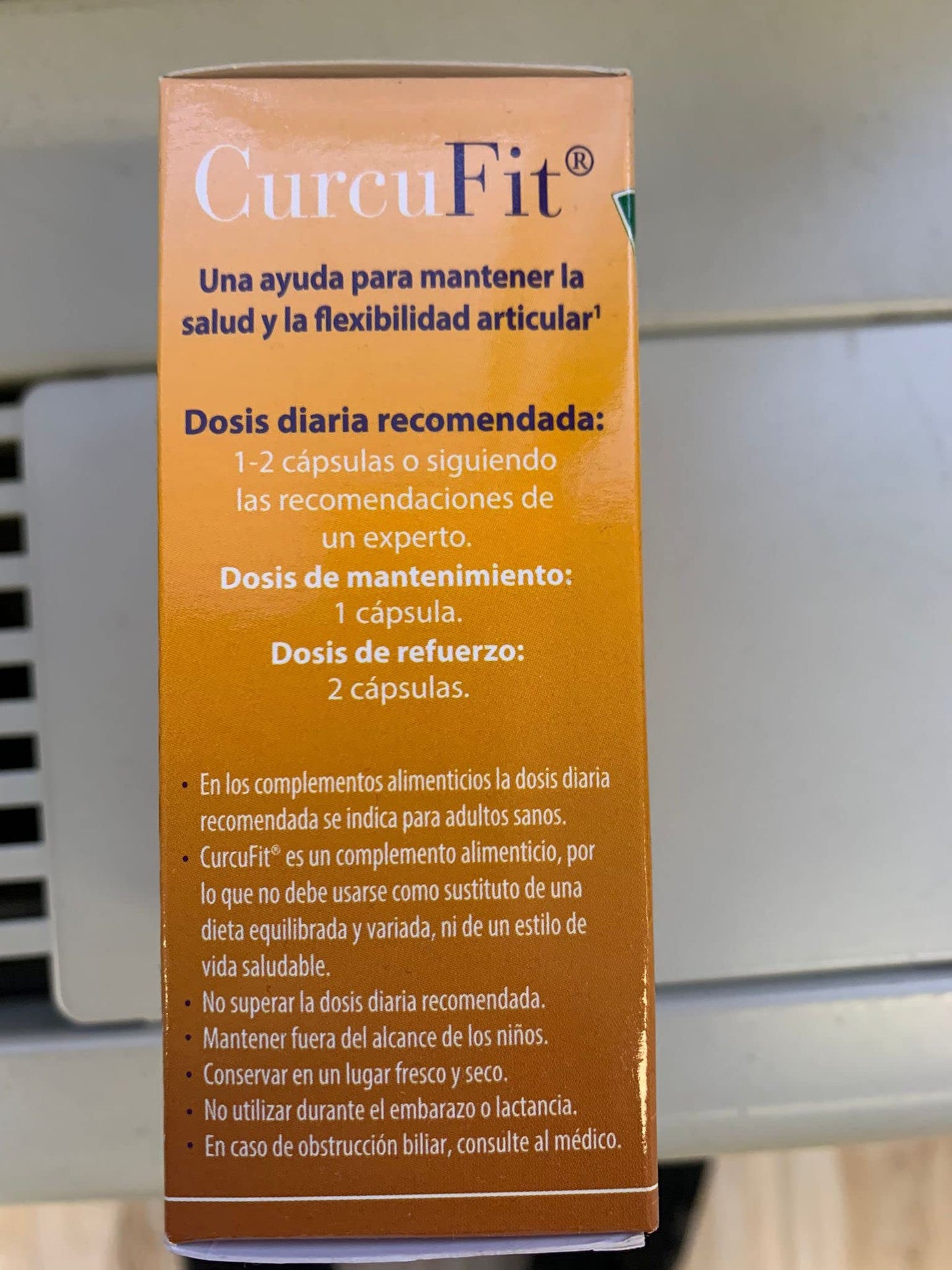 100% natural CurcuFit Antioxidantes - 60 Cápsulas