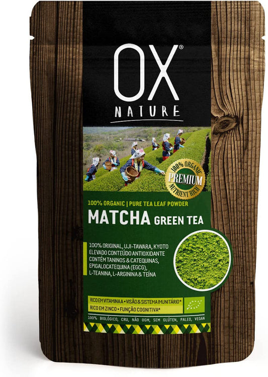 MATCHA TÉ VERDE BIOLÓGICO EN POLVO – PREMIUM