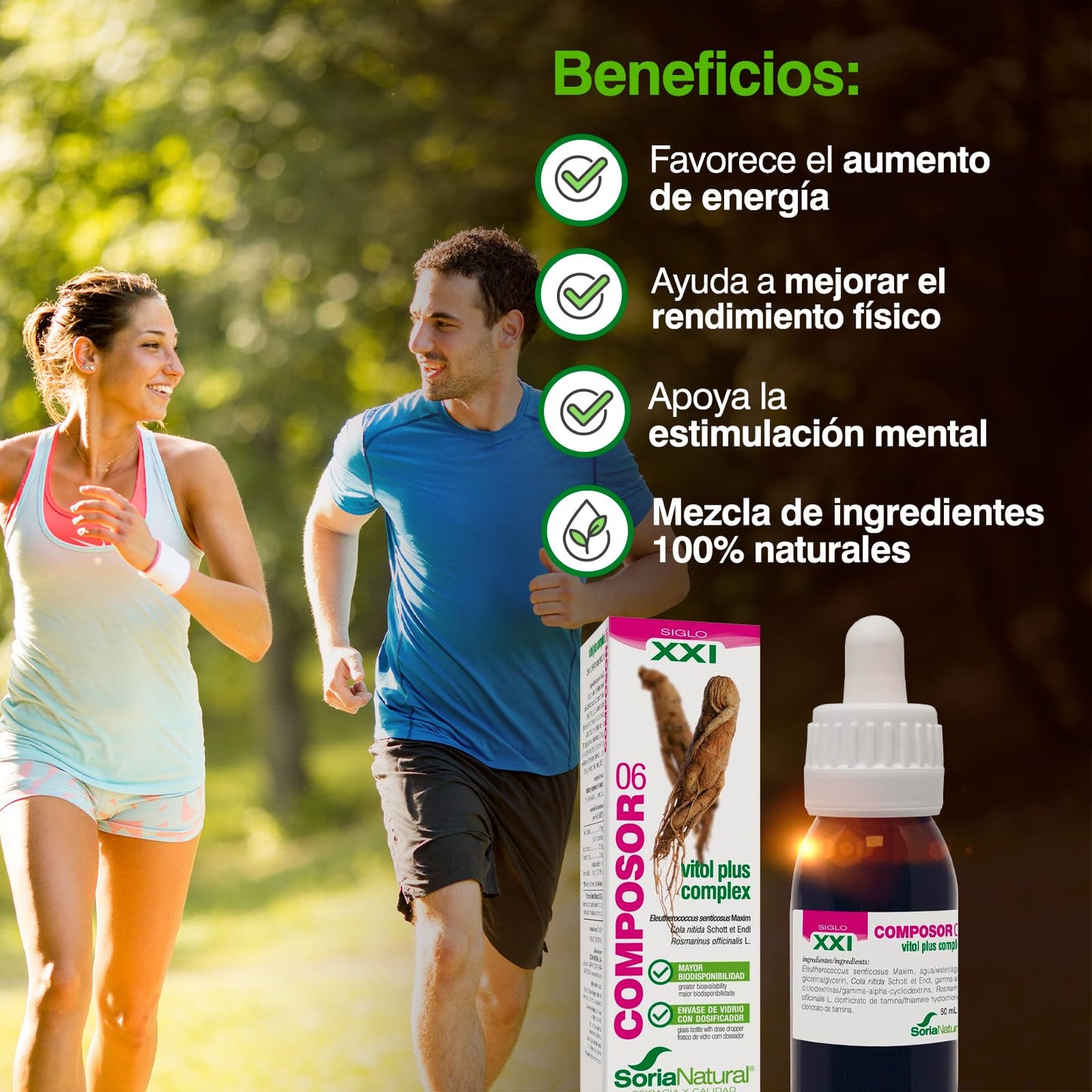 Soria Natural Composor 6 Vitol Plus Complex S. XXI - 50 mililitros