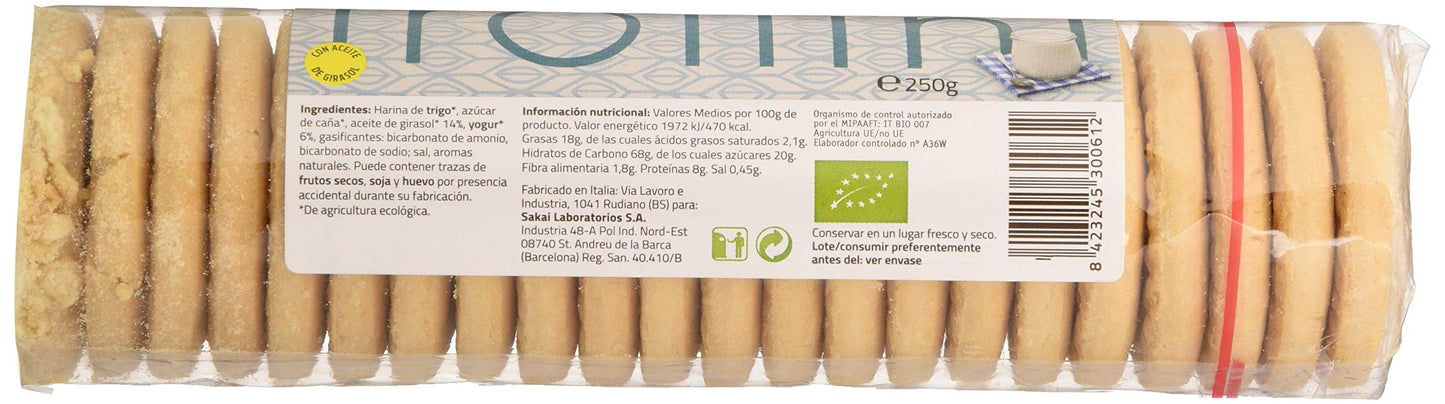 Sakai Frollini (Galletas) Yogurt Eco Paq. 250 G Paq. 250 G Sakai 400 g