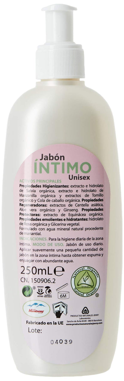 Jabón Íntimo 250 mL D'Shila unisex para higiene personal delicada de la zona íntima, previene la proliferación de microorganismos por un exceso de sudor 1 unidad