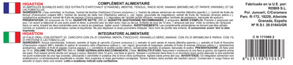 Robis Higastion Combinación de Multivitaminas y Minerales - 20 Ampollas