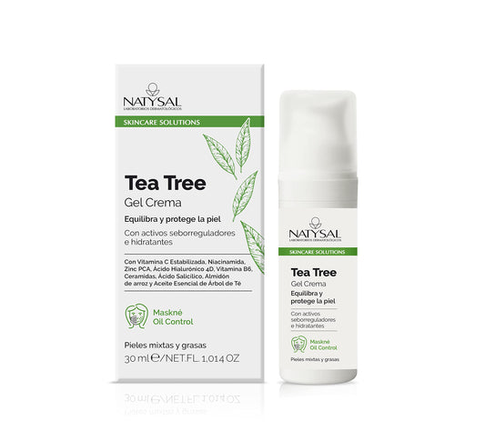 NATYSAL - CREMA FACIAL TEA TREE 50ml NATYSAL