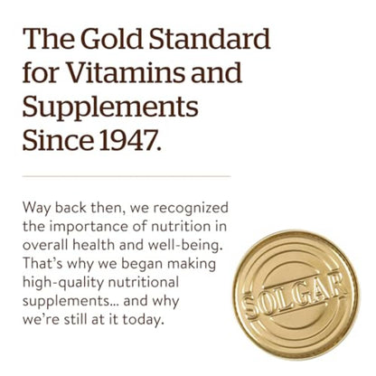 Solgar Calcio y Magnesio con Zinc Comprimidos - Envase de 100