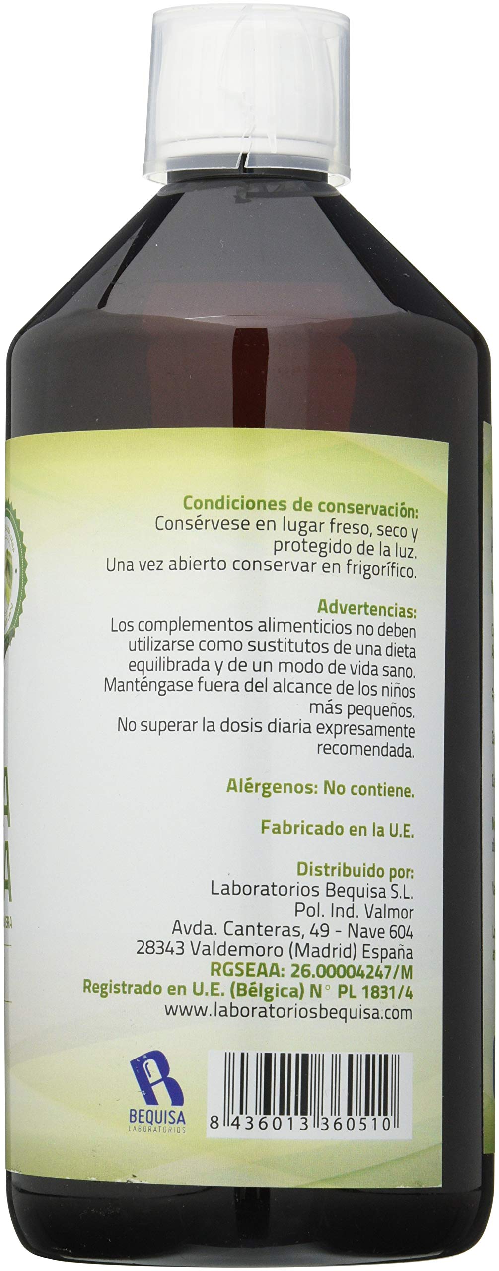 Bequisa Aloe Vera Con Pulpa 1000 ml