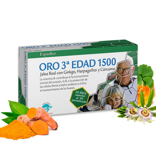 JALEA REAL TERCERA EDAD ORO 20 AMPOLLAS