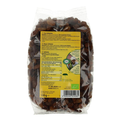 Pasas Sultanas Bio 500 g