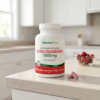NATURES PLUS ULTRA CRANBERRY 1000mg. 120comp.