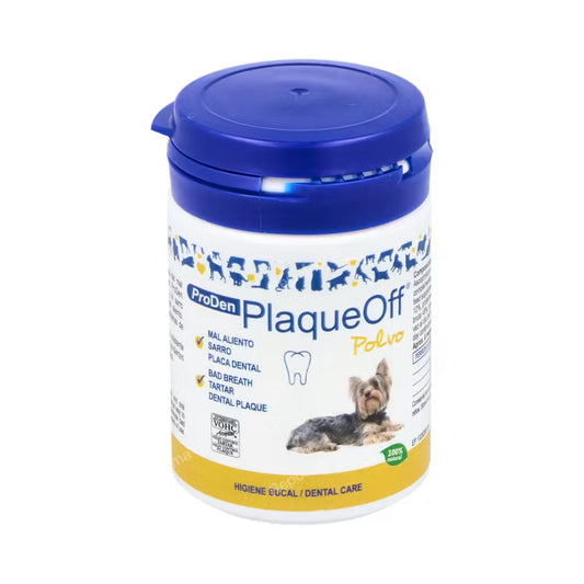 PLAQUE OFF POLVO PERRO 40G SWEDENCARE VET