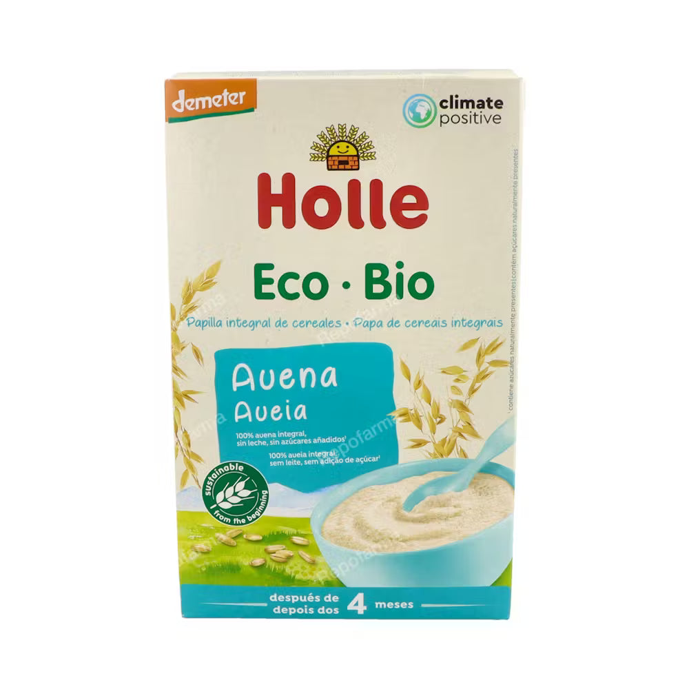 HOLLE PAPILLA DE COPOS DE AVENA + 4 meses 250gr DEMETER