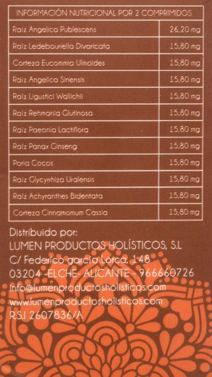 Lumen H F Humedad-Frio 60Comp Fitorient - 1 unidad