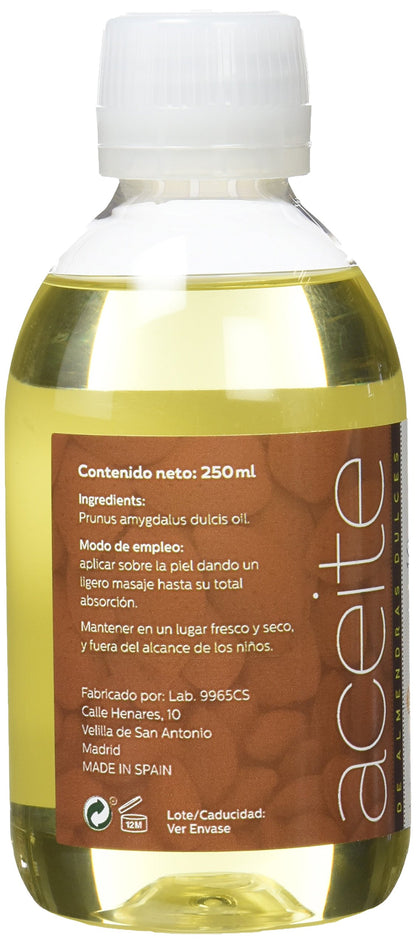 Sotya Health Supplements, Aceite de Almendras Dulces, 250 ml