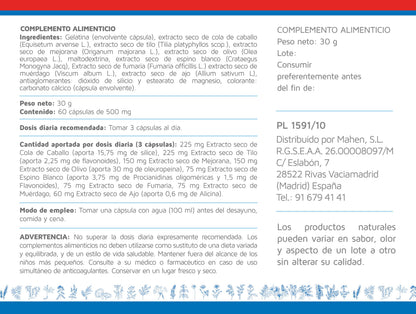 Laboratorios Mahen Dinatén 1 500 mg 60 cápsulas