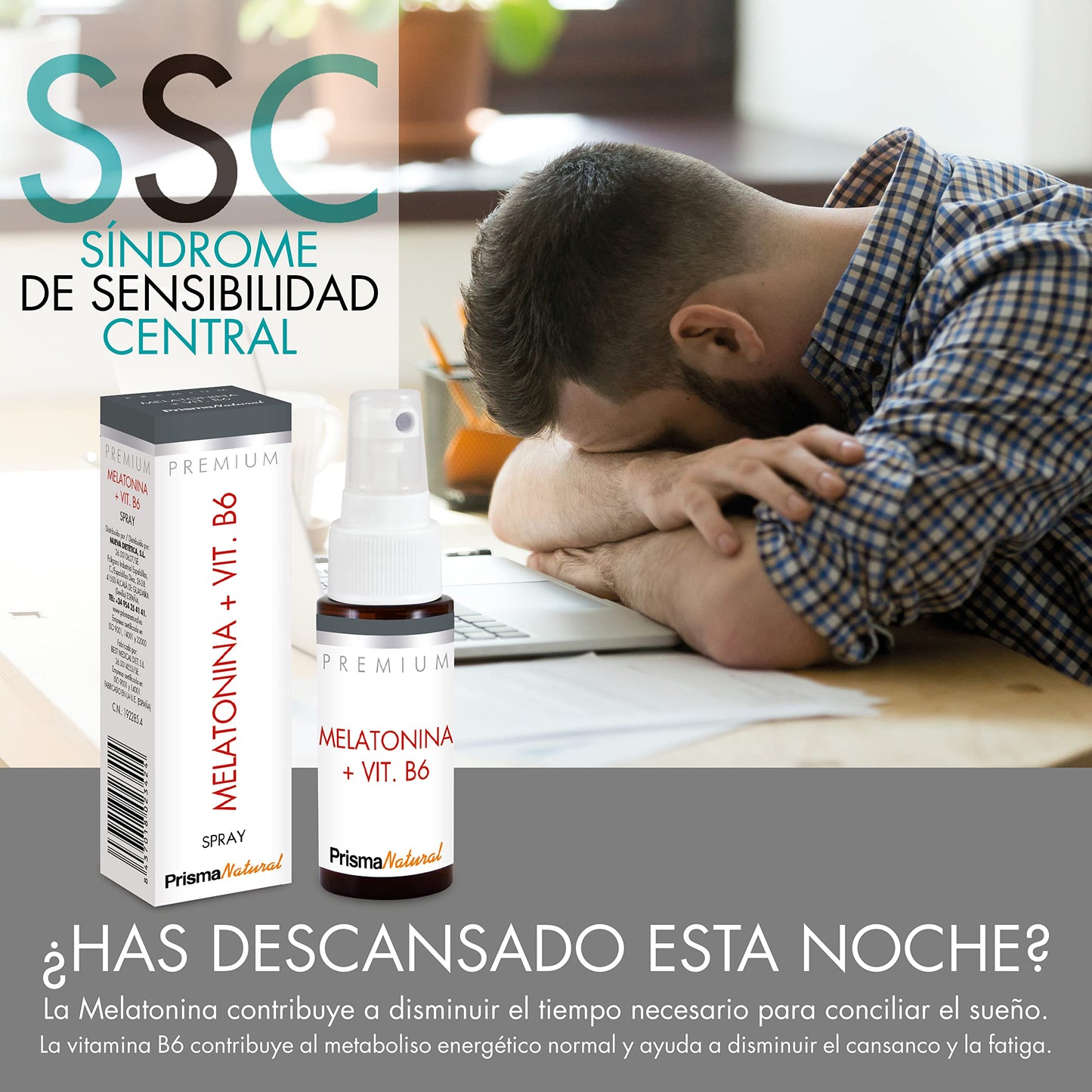 Prisma Natural Melatonina + Vit B6 Spray - 50 ml