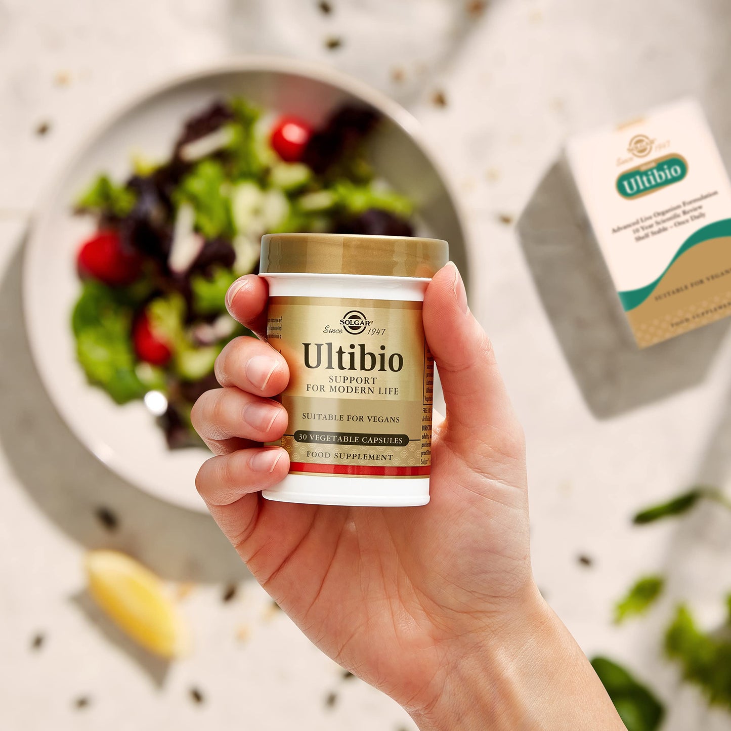 Solgar Ultibio Cápsulas vegetales - Envase de 30