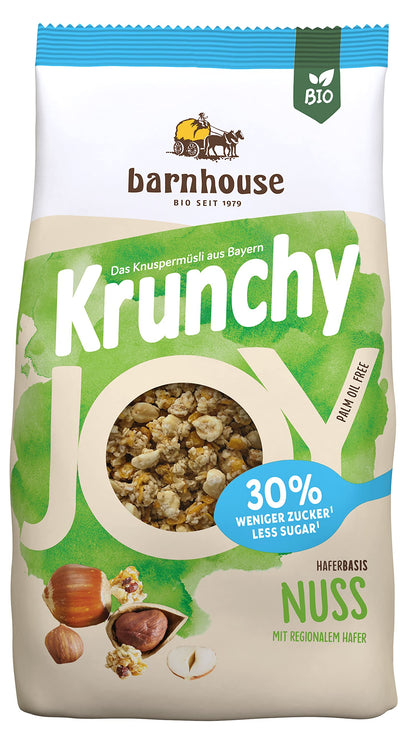 Barnhouse - Krunchy Joy Frutos Secos, Ecológico (375g)