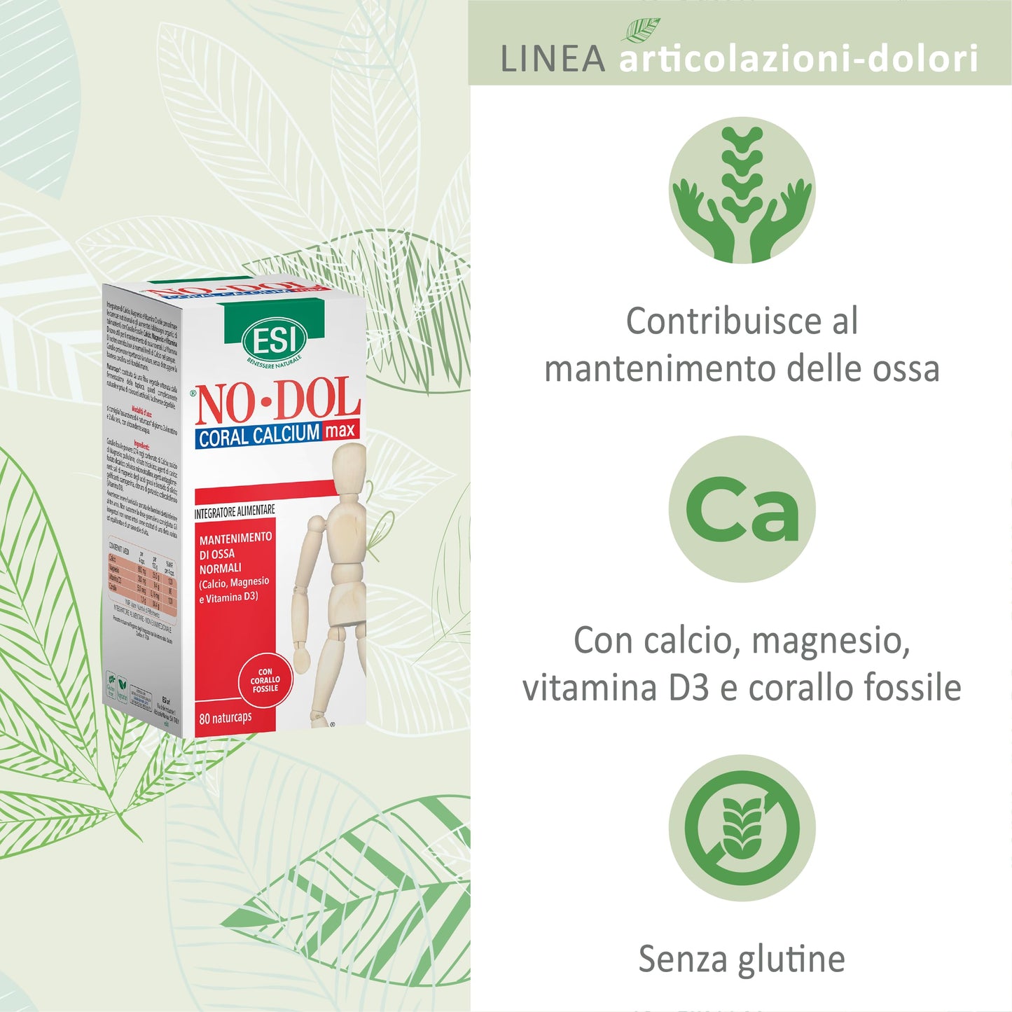 ESI Coral Calcium Max (80 Naturcaps) 64 ml