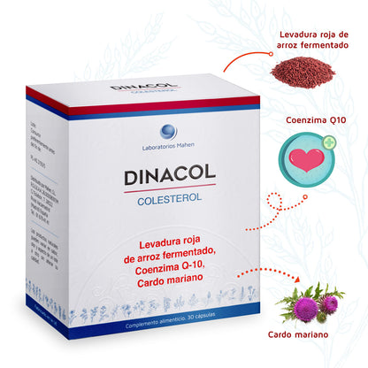 Dinadiet Dinacol 30 Cápsulas
