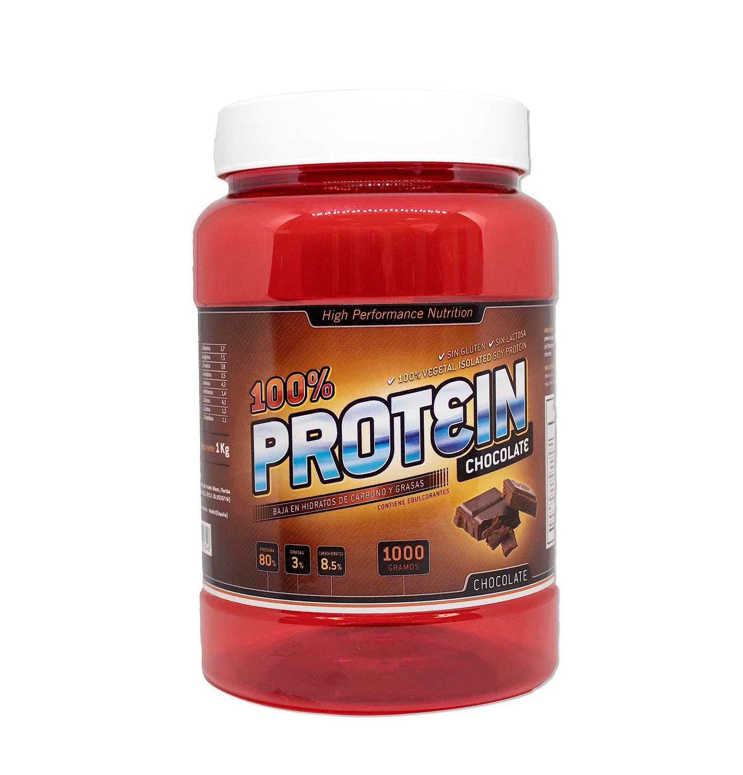 SOY PROTEIN 80% CHOCOLATE 1kg