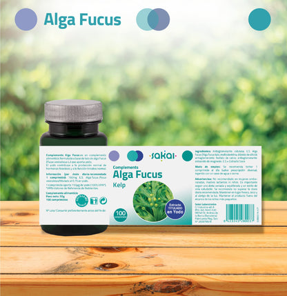 Sakai Laboratorios Yodo ALGA FUCUS 500 mg 100 Comp