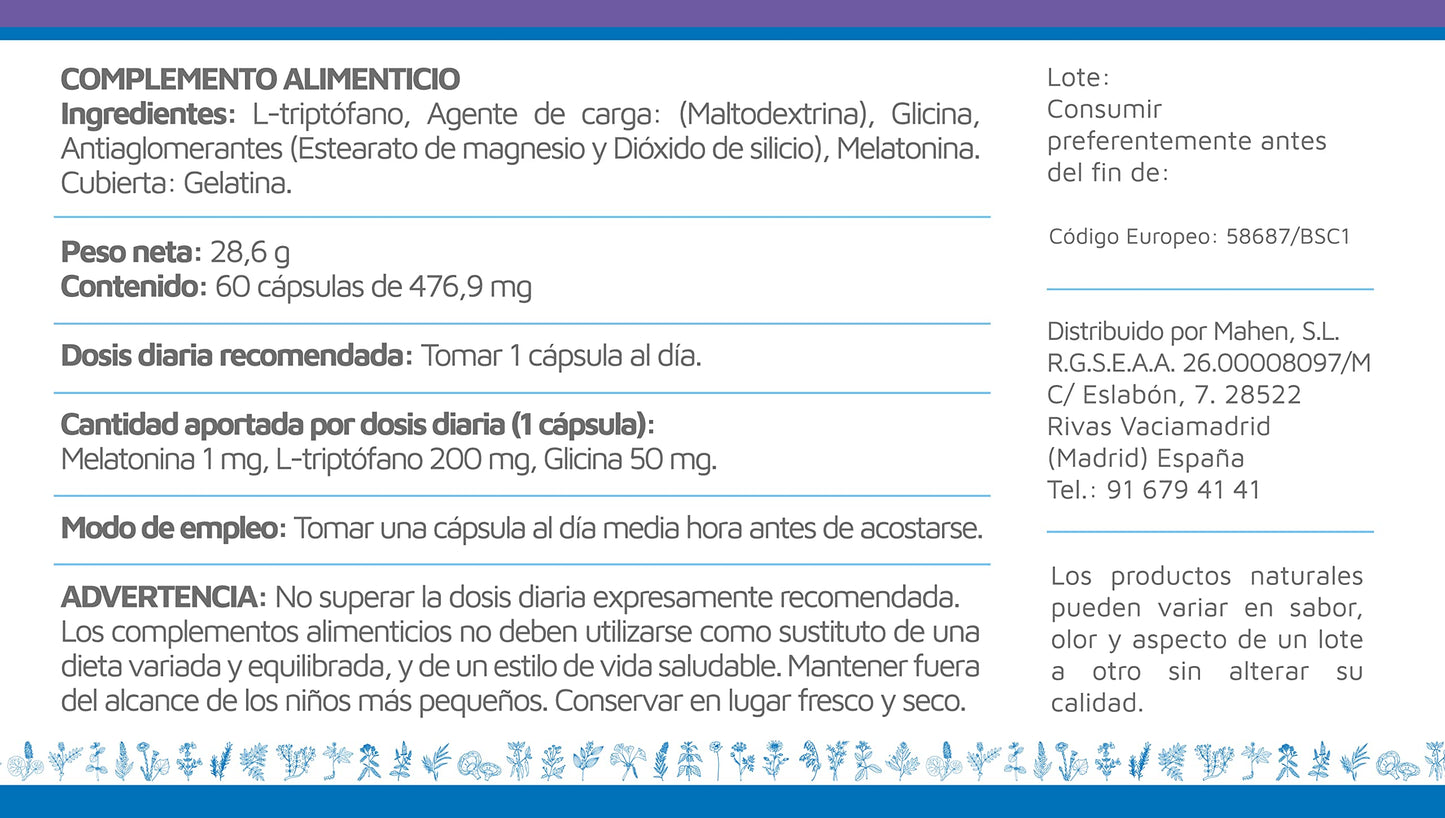 Laboratorios Mahen Dorben 1 Mg Caps, 60 Unidades
