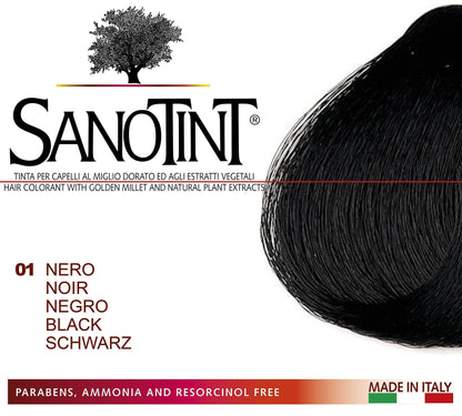 SANOTINT Classic 01 Negro, 100 g
