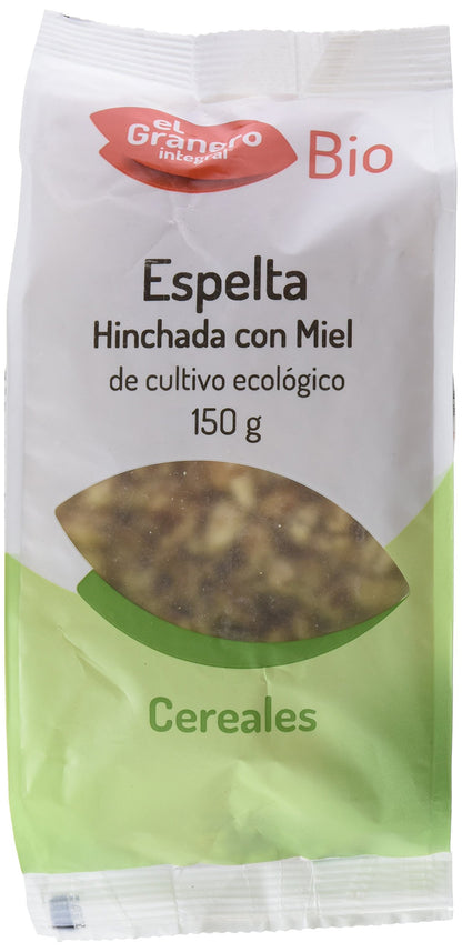 Espelta Hinchada Con Miel Bio, 150 gr