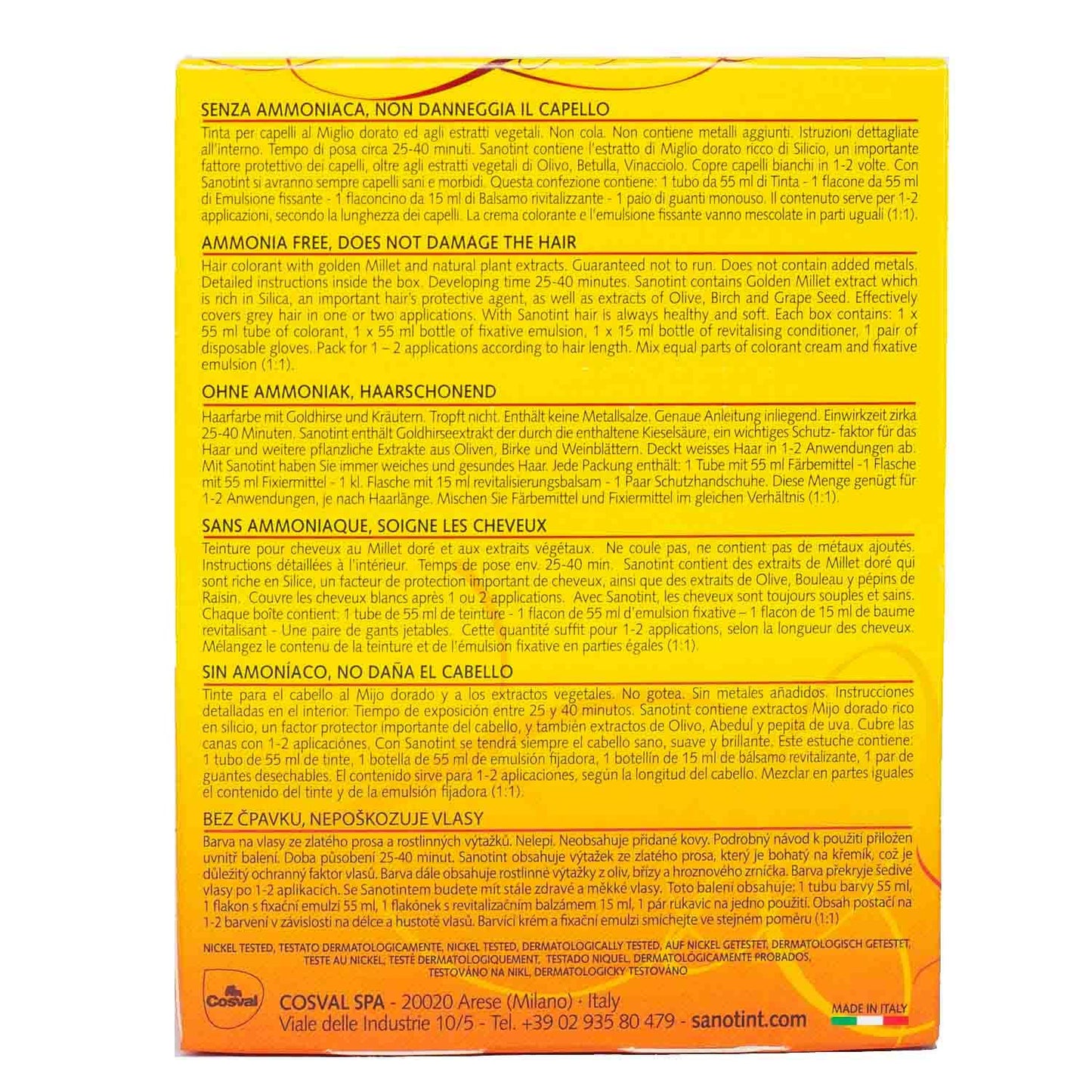 Sanotint Sanotint Classic 16 Rubio Cobrizo - 100 g