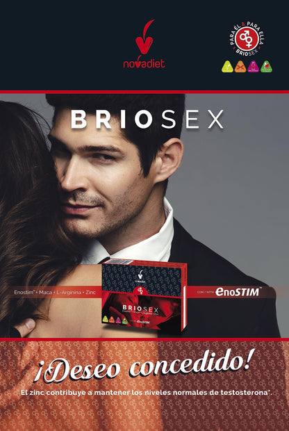Novadiet BRIOSEX Cap Nova Diet, Negro, Único